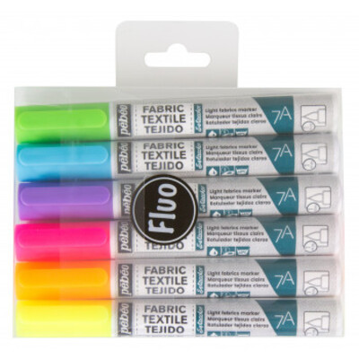 Pebeo: 7A - Light Fabrics Markers