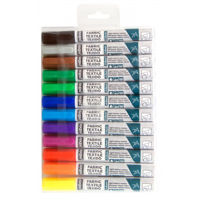 Pebeo: 7A - Light Fabrics Markers
