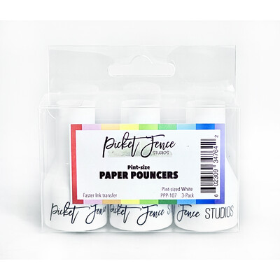 Pint-sized Paper Pouncers, White (3pk)