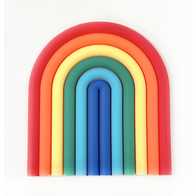 Rainbow Desk Trivet