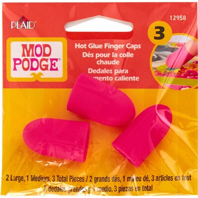 Mod Podge Hot Glue Finger Caps (3pc)