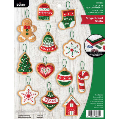 Plaid: Bucilla - Seasonal Felt Kits