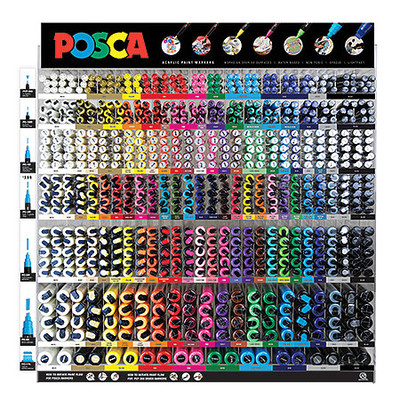Posca: Paint Markers - Displays