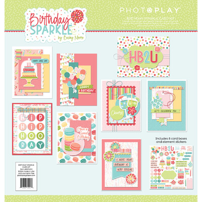 Card Kit, Birthday Sparkle - Card Kit