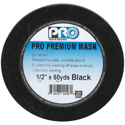Pro Tapes: Pro Premium Black Masking Tape
