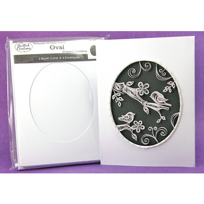 Cards & Envelopes, Oval Tri-Fold