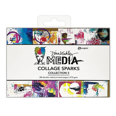 Ranger: Dina Wakley Media - Surfaces - Collage Sparks