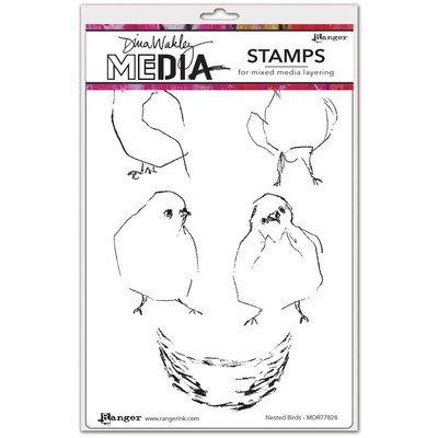 Ranger: Dina Wakley Media - Stamps