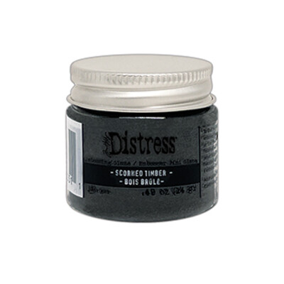 Distress Embossing Glaze, Scorched Timber