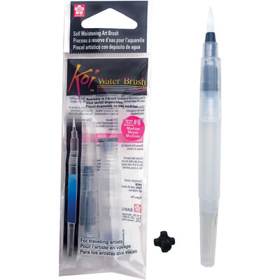 Koi Water Brush, 4ml Tank - Medium Brush