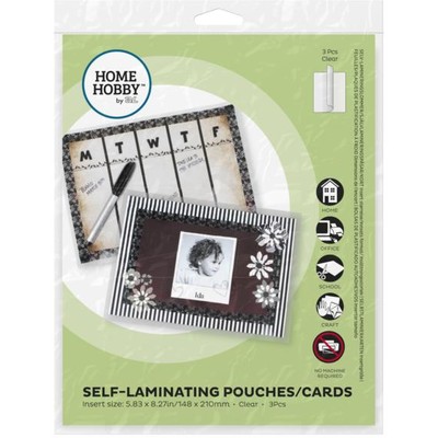 Self-Laminating Pouches - Cards Large