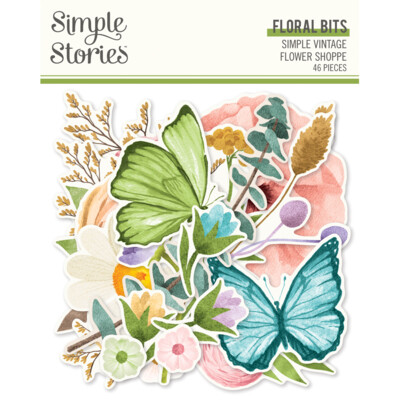 Simple Stories: Bits And Pieces - Floral