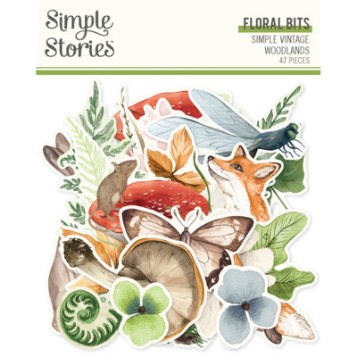 Simple Stories: Bits And Pieces - Floral