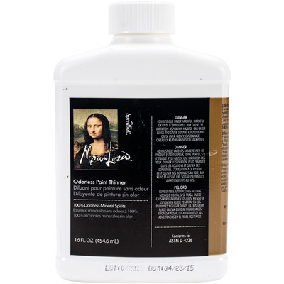 Speedball: Mona Lisa Metal Leaf - Odorless Thinner