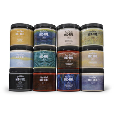 Speedball: Ceramics - Mid-Fire Glaze Kits and Sets
