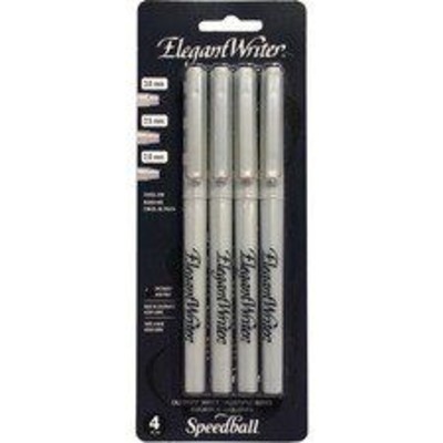 Speedball: Calligraphy And Illustration - Elegant Writer Dye Based Calligraphy Marker Sets