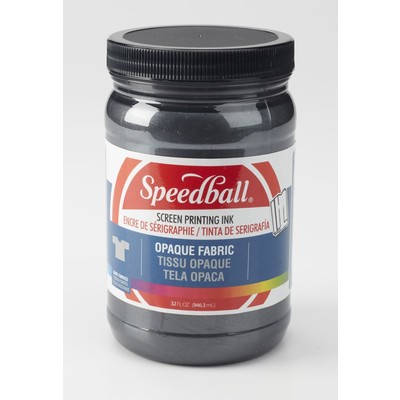 Speedball: Screen Printing - Opaque Fabric Screen Printing Ink 32 oz