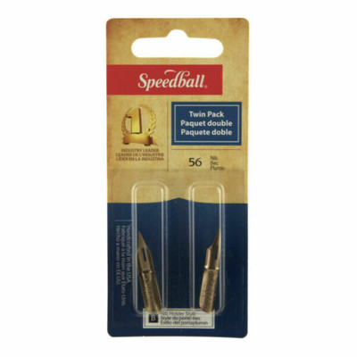 Speedball: Calligraphy And Illustration - Pen Nibs Twin Pack