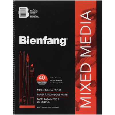 Bienfang Mixed Media Paper Pad, 11" x 14"