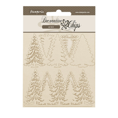 Decorative Chips, Gear Up For Christmas Trees