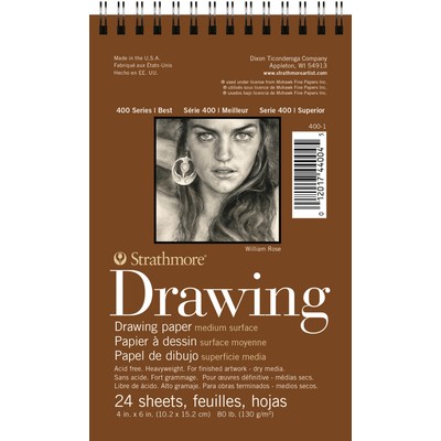 400 Series Drawing Pad, Medium Surface - 4" x 6"