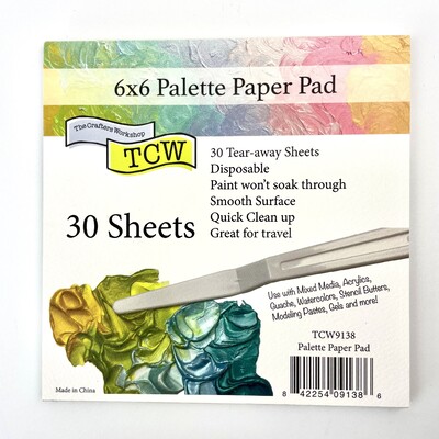 6X6 Palette Paper Pad (30 sheets)