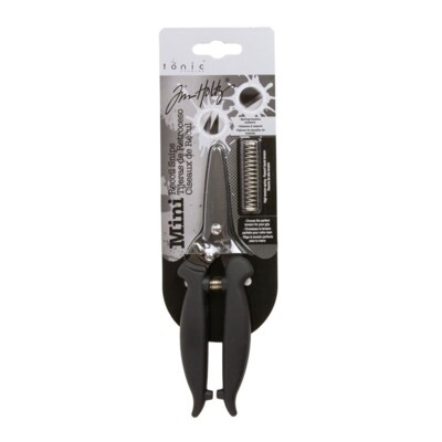 Tim Holtz Mini Recoil Snips, Black