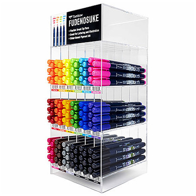 Tombow: Fudenosuke - Colors Brush Pen Displays