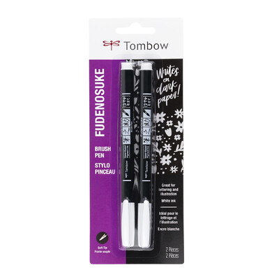 Tombow: Fudenosuke - Pastel Brush Pen Sets