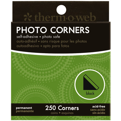 Photo Corners, Black - 250Ct Box