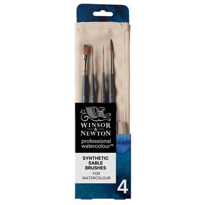 Winsor & Newton: Professional Watercolour Synthetic Sable Brushes - Sets