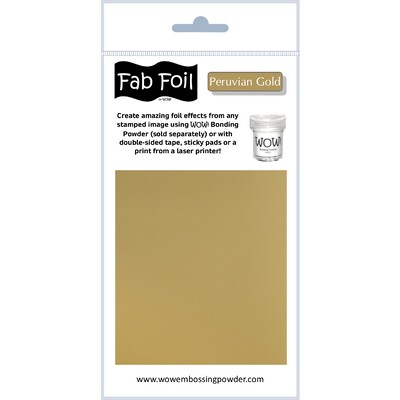 Fab Foil, Peruvian Gold