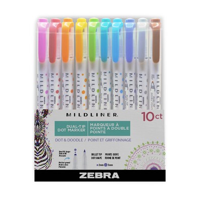 Zebra Pen: MILDLINER - Dot Marker